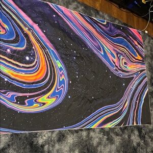 Colorful Galaxy Tapestry